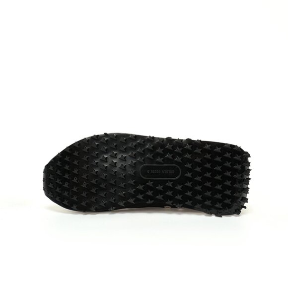 Black & White & Blue Marathon Sneakers By Golden Goose - Picture 8 of 8